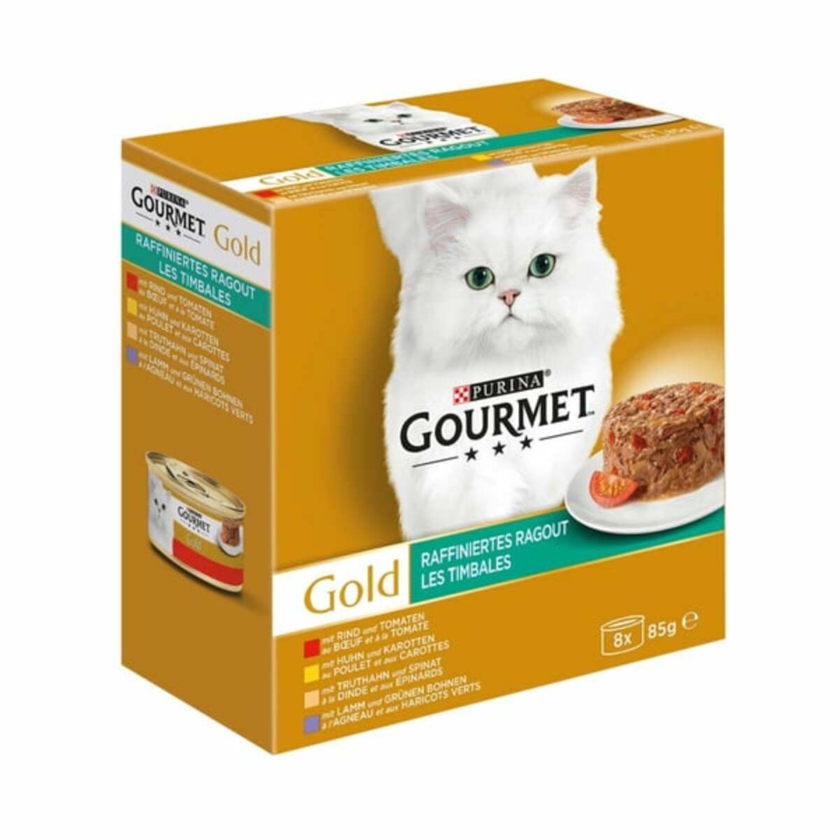 Bild 1 von GOURMET Gold Raffiniertes Ragout Mixpaket 8x85g