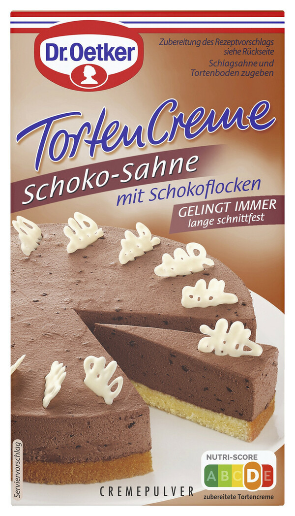 Bild 1 von Dr.Oetker Schoko-Sahne Tortencreme 150G