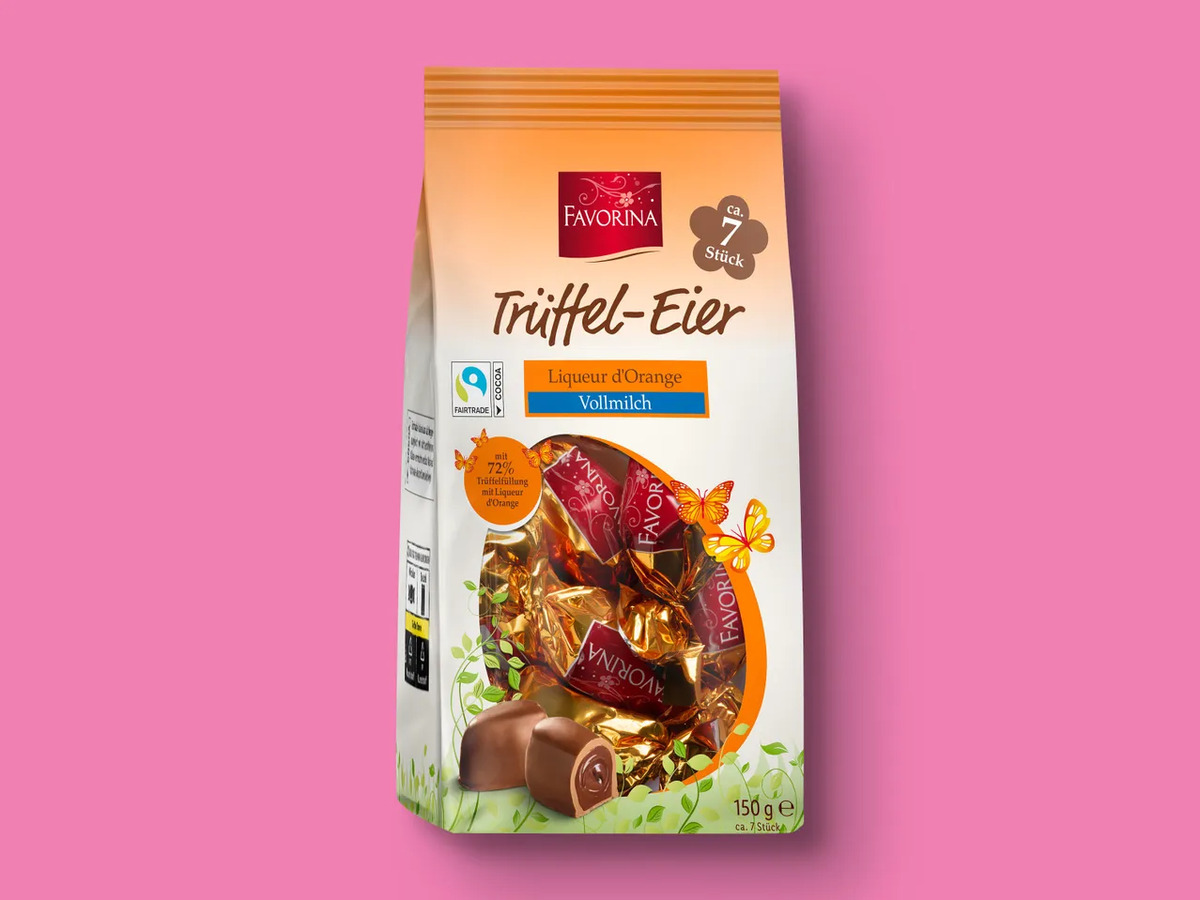 Bild 1 von Favorina Trüffel-Eier, 
         150 g