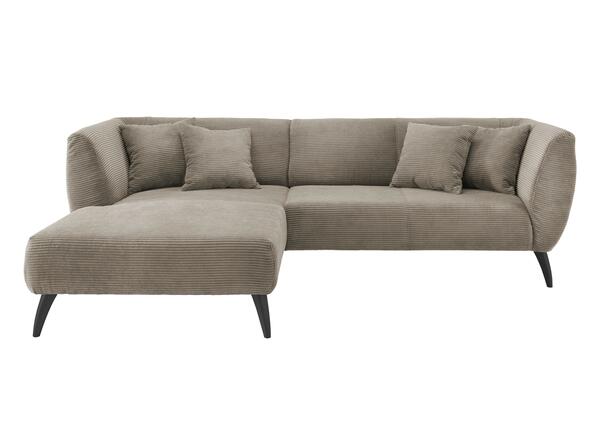 Bild 1 von Wohnlandschaft Colori Graubraun Cord, Graubraun