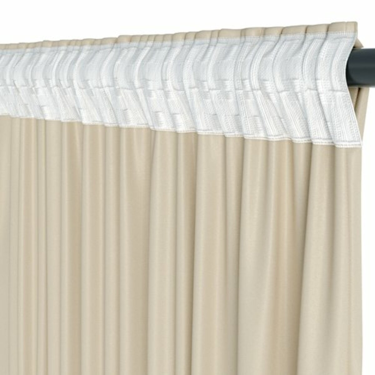 Bild 4 von Verdunklungs-Dekoschal AMUNGEN 1x140x175 sand