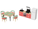 Bild 2 von Playtive Puppenhaus-Möbel / Biegepuppen, aus Echtholz und robustem Kunststoff