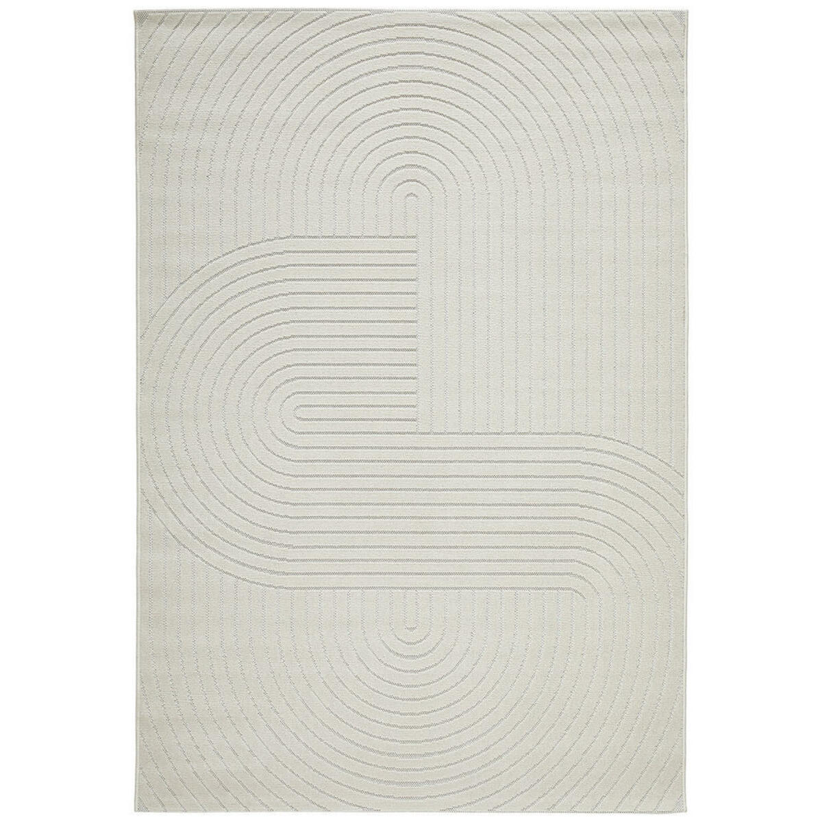 Bild 1 von Novel Outdoorteppich, Creme, Textil, Struktur, rechteckig, 80x150 cm, ISO 9001, Bsci, Oeko-Tex® Standard 100, für Fußbodenheizung geeignet, in verschiedenen Größen erhältlich, feuchtraumgeeigne