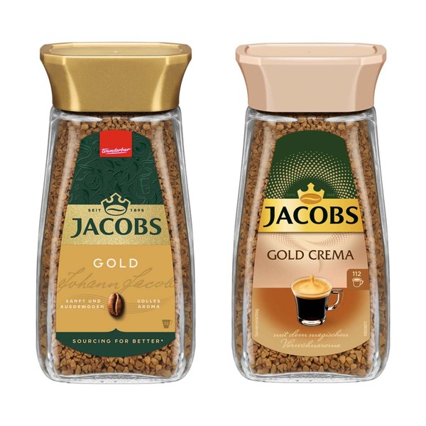 Bild 1 von JACOBS GOLD  löslicher Bohnenkaffee, versch. Sorten,  je 200-g-Glas,  Niedrigster Gesamtpreis der letzten 30 Tage: 5,99 €