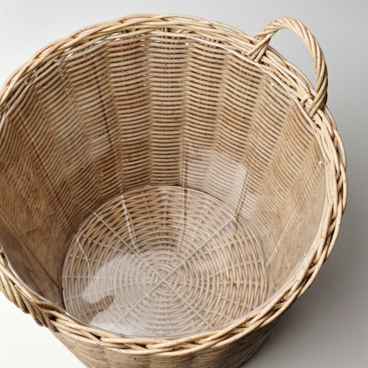 Bild 4 von FLODBJÖRK  Übertopf, drinnen/draußen hell graubraun 41 cm