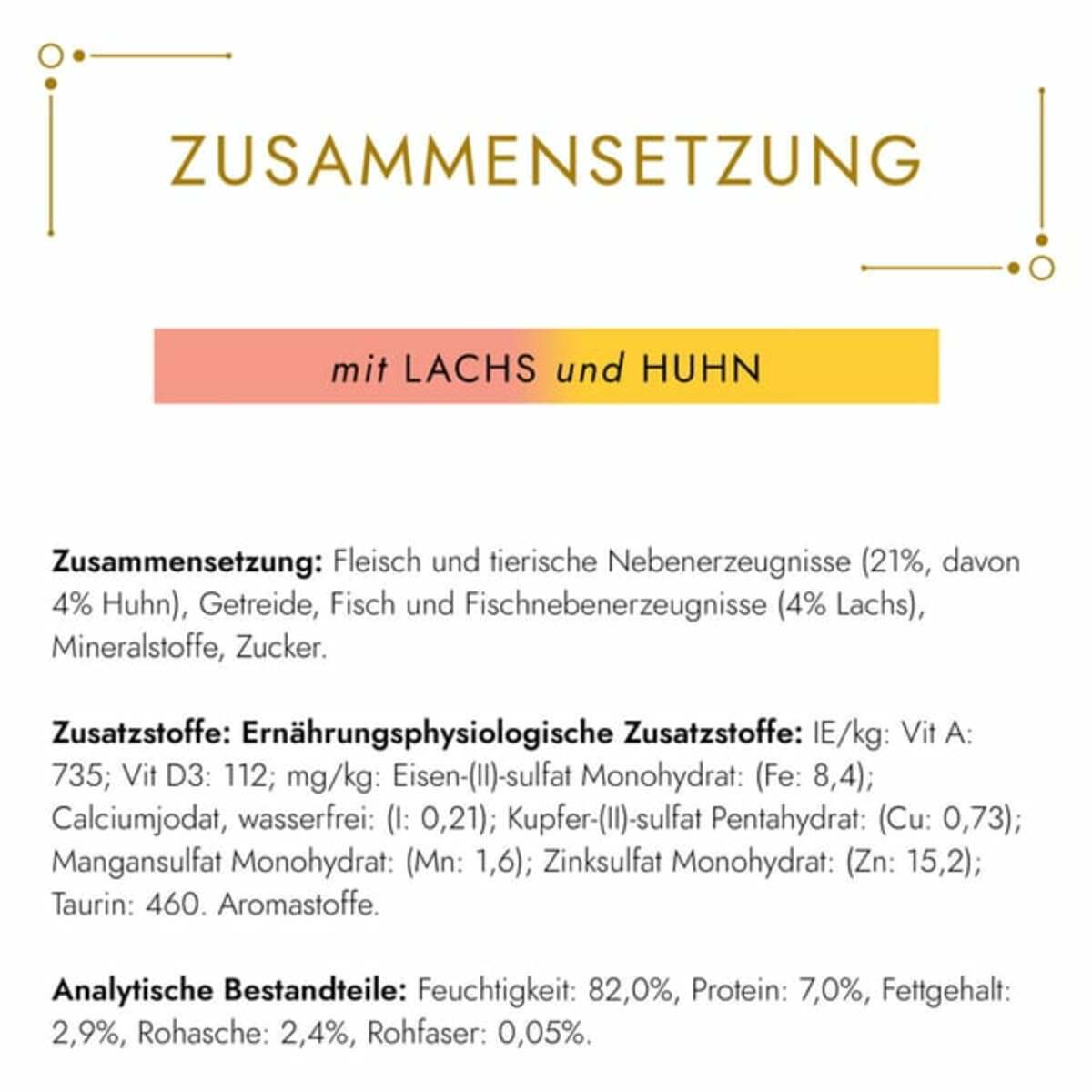 Bild 3 von GOURMET Gold Zarte Häppchen in Sauce mit Lachs und Huhn 24x85g