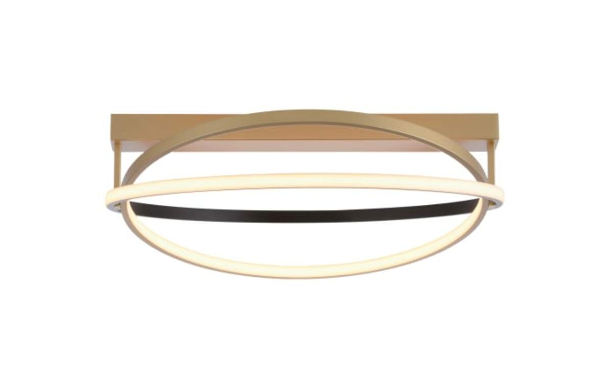 Bild 2 von LED-Deckenleuchte Q-Beluga, messing, 59,5 cm