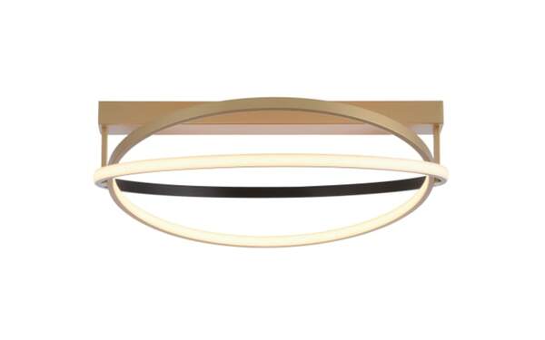 Bild 2 von LED-Deckenleuchte Q-Beluga, messing, 59,5 cm