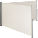 Bild 1 von Aluminium Doppel Seitenmarkise ausziehbar mit Aufrollmechanismus - 200 x 600 cm, beige