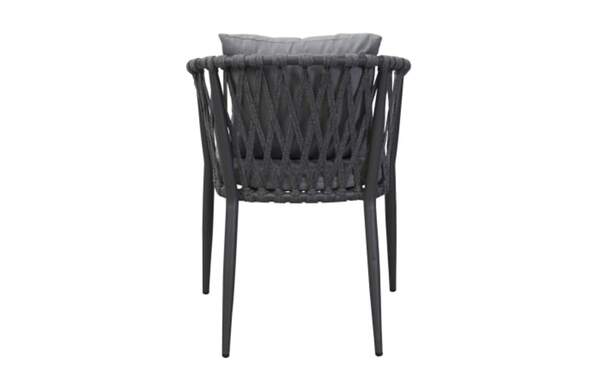 Bild 4 von Gartenstuhl Sunrepo, Kissen grau, Metallgestell in anthrazit