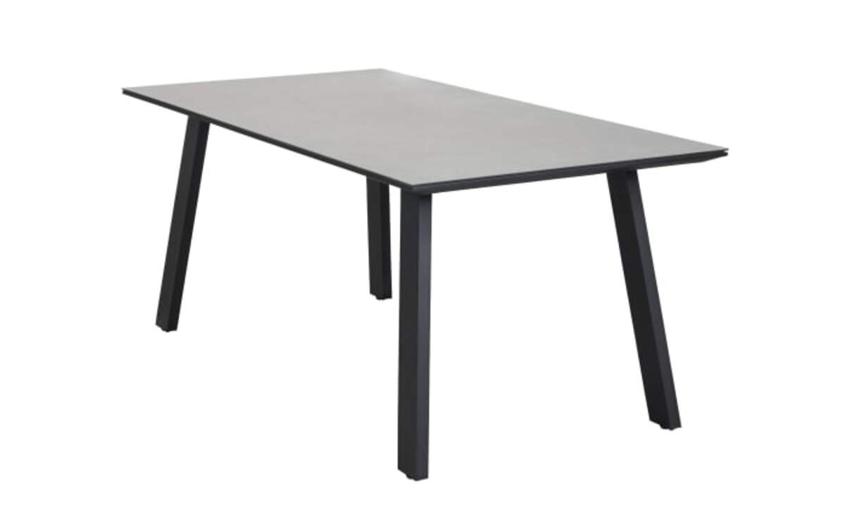 Bild 1 von Garten-Esstisch Sunrest, Gestell anthrazit, Tischplatte grau