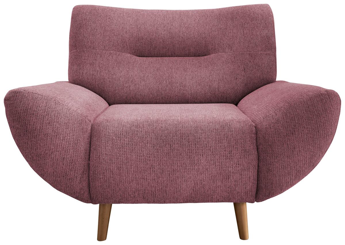 Bild 1 von Sessel Drago Brombeere Chenille, Brombeere