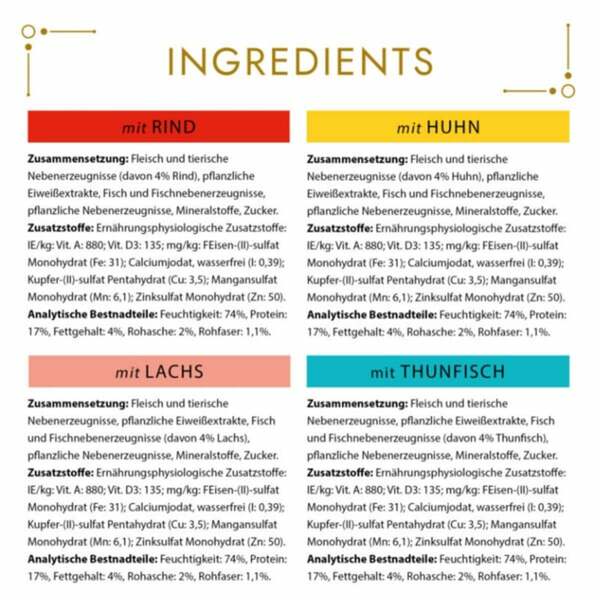 Bild 4 von GOURMET Gold Raffiniertes Ragout Mixpaket 96x85g