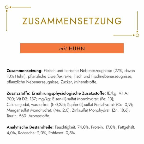 Bild 3 von GOURMET Gold Raffiniertes Ragout mit Huhn 24x85g