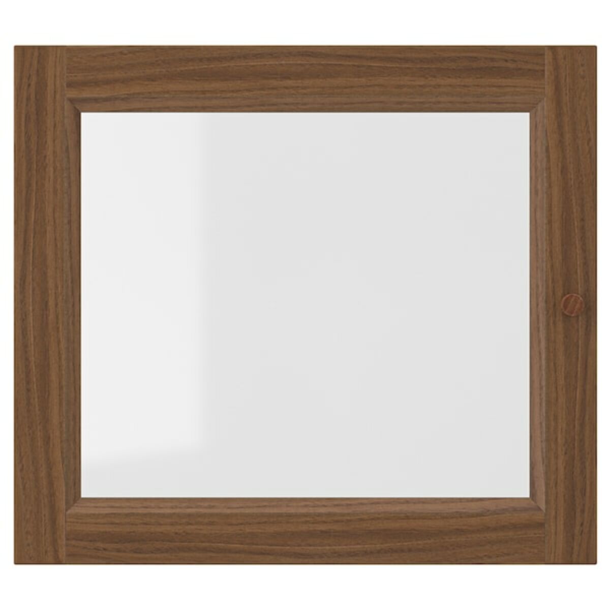 Bild 1 von OXBERG  Vitrinentür, braun Nussbaumnachbildung 40x35 cm