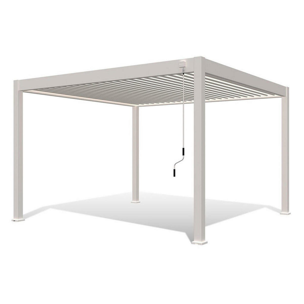 Bild 1 von Pavillon, Metall, 360x255x400 cm, wetterbeständig, UV-beständig, Sonnen- & Sichtschutz, Pavillons