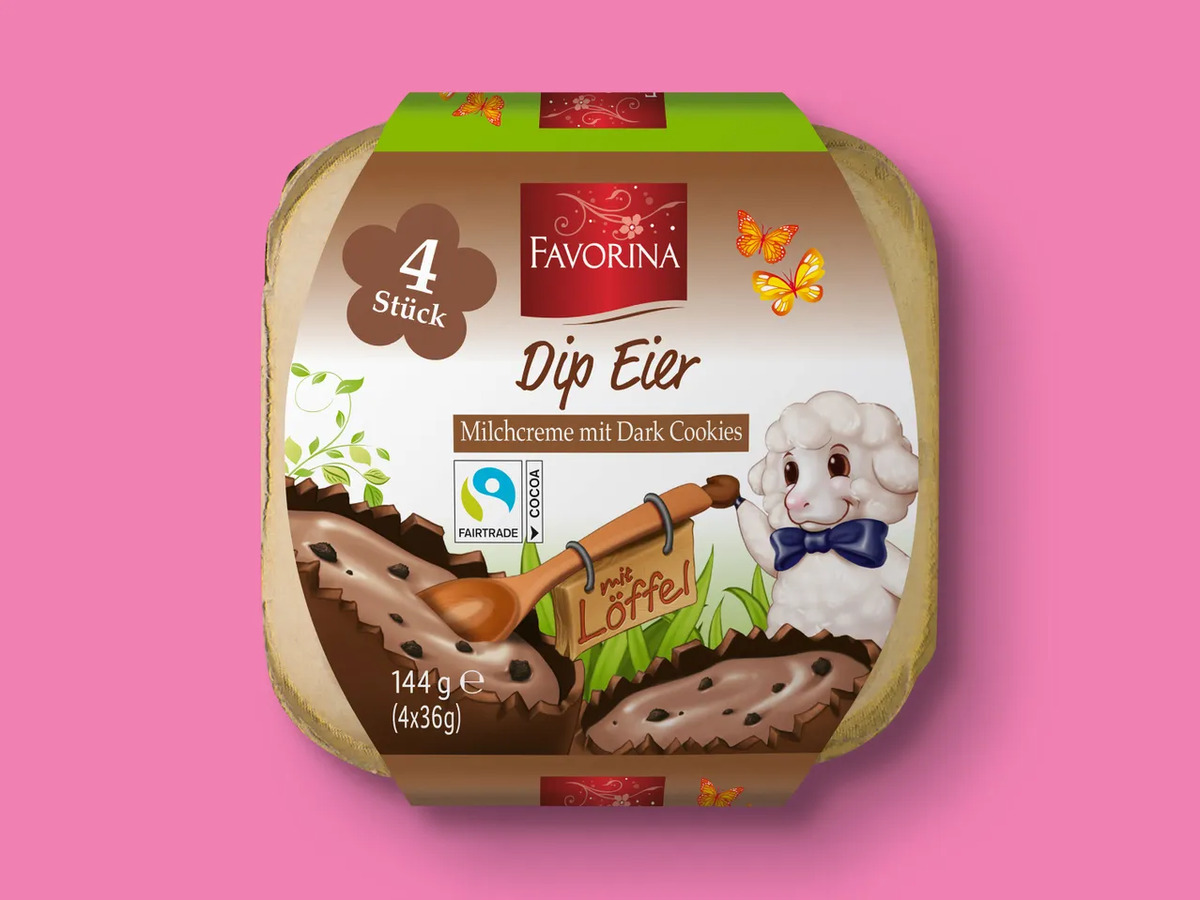 Bild 1 von Favorina Löffeleier, 
         4x 36 g