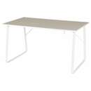 Bild 1 von HUVUDSPELARE  Gamingschreibtisch, beige 140x80 cm