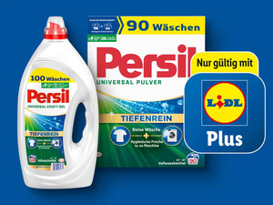 Persil Waschmittel 100/90/76 Wäschen, 
         4,5 l/5,4 kg/76 Stück