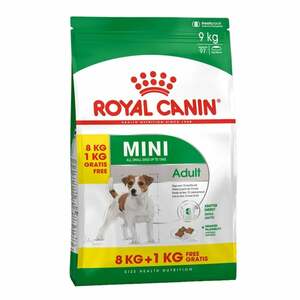 ROYAL CANIN MINI Adult Trockenfutter für kleine Hunde 8kg +1kg gratis