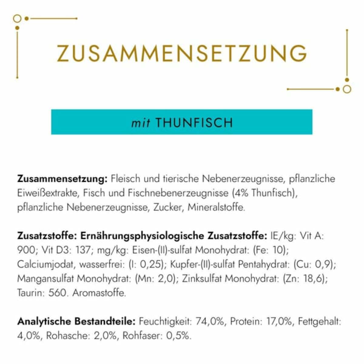 Bild 4 von GOURMET Gold Raffiniertes Ragout mit Thunfisch 24x85g