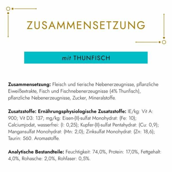 Bild 4 von GOURMET Gold Raffiniertes Ragout mit Thunfisch 24x85g