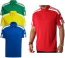 Bild 1 von adidas Squadra 21 Herren atmungsaktives Polo-Shirt bequemes Sport-Shirt in Gelb, Rot, Blau oder Grün