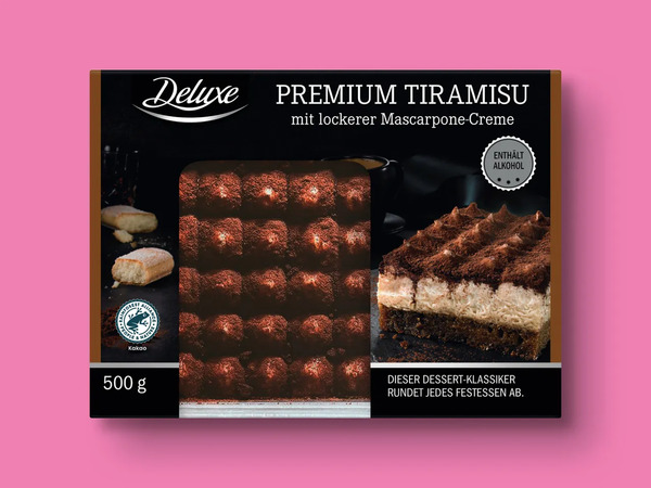 Bild 1 von Deluxe Premium Tiramisu, 
         500 g