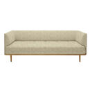 Bild 1 von Joka Bigsofa, Hellbraun, Textil, Eiche, 220x77x120 cm, Typenauswahl, Stoffauswahl, Wohnzimmer, Sofas & Couches, Sofas, Bigsofas
