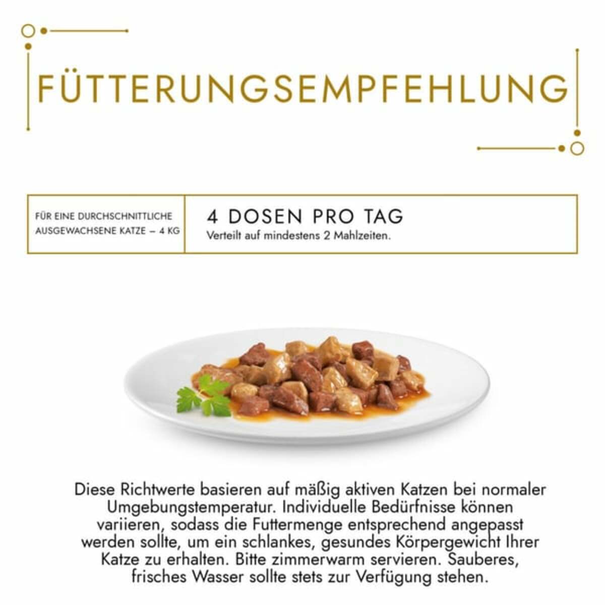 Bild 4 von GOURMET Gold Zarte Häppchen in Sauce mit Lachs und Huhn 24x85g