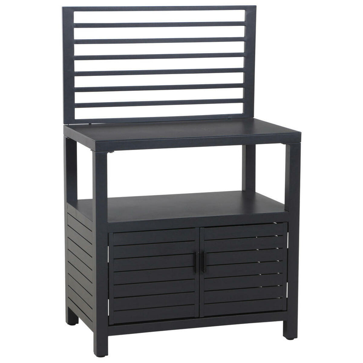 Bild 1 von Siena Garden Outdoorküche, Anthrazit, Metall, einzeln stellbar, 90x141x56 cm, Gartenzubehör, Gartenkommoden & -regale