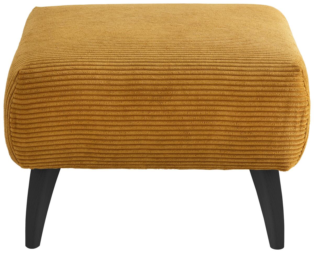 Bild 1 von Hocker Colori Goldfarben Cord, Goldfarben