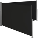 Bild 1 von Aluminium Doppel Seitenmarkise ausziehbar mit Aufrollmechanismus - 200 x 600 cm, schwarz