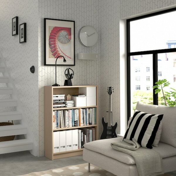 Bild 2 von BILLY  Bücherregal, Birkenachbildung 80x28x106 cm