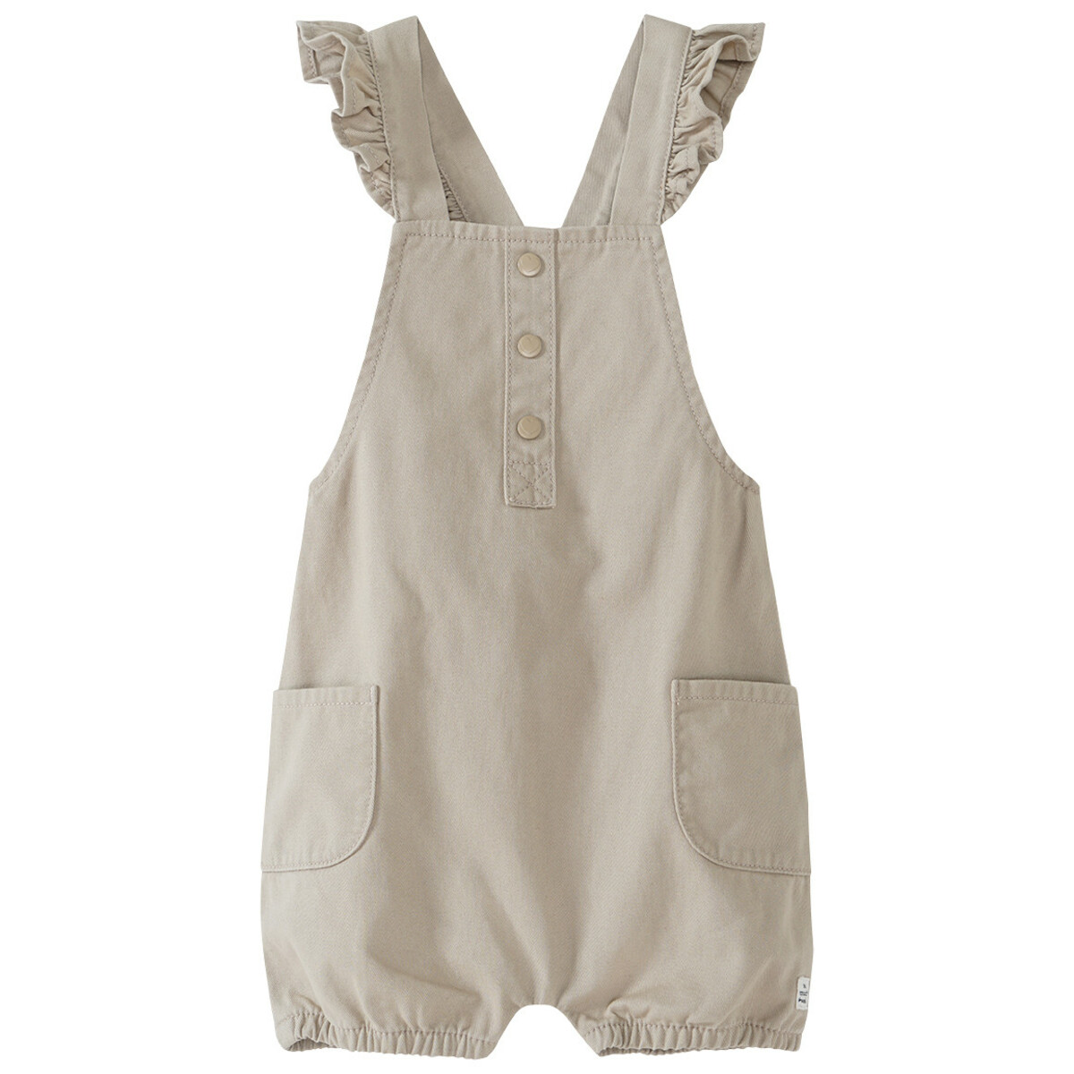 Bild 1 von Baby Latzshorts aus Bio-Baumwolle BEIGE