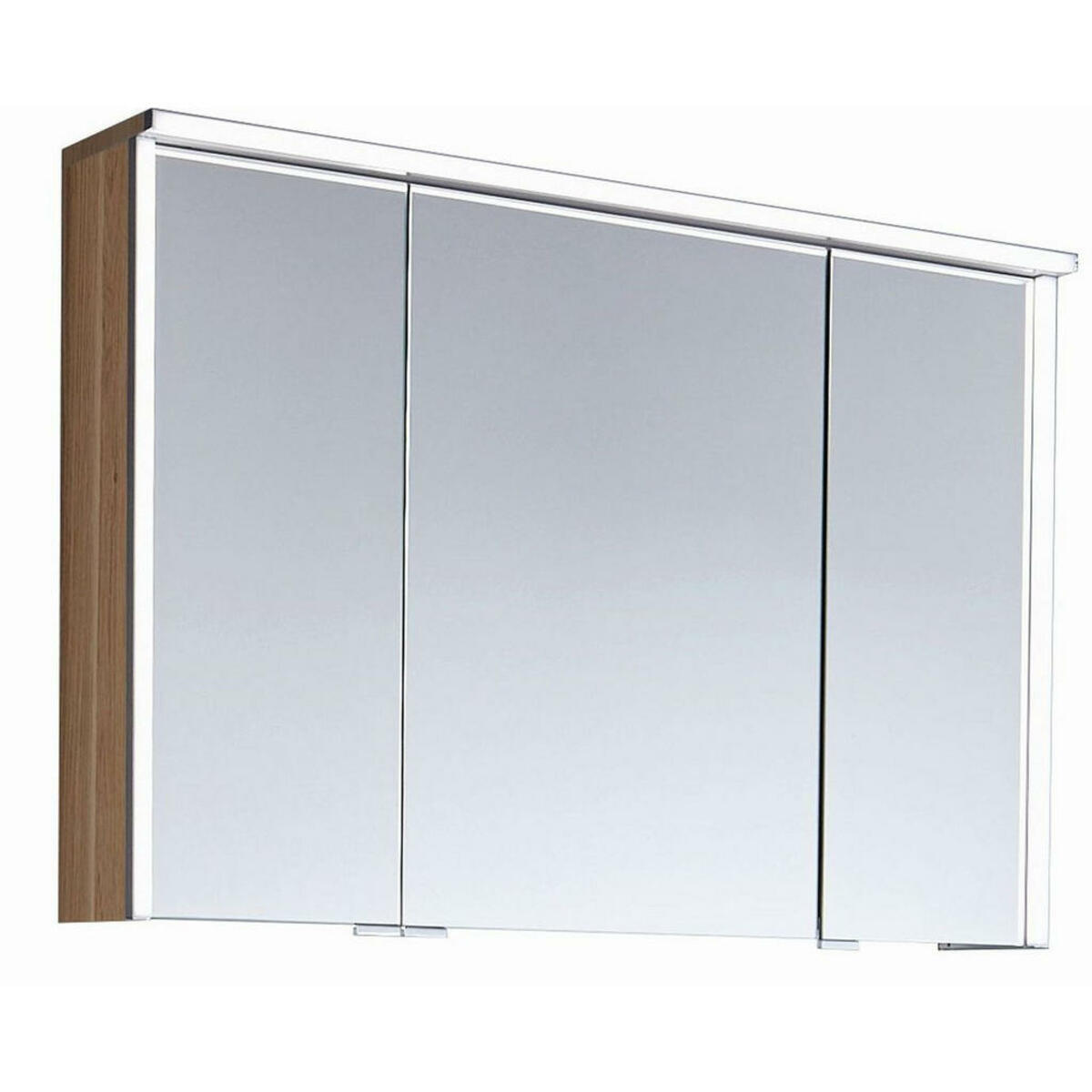 Bild 1 von Dieter Knoll Spiegelschrank Aviano, Glas, Holzwerkstoff, 6 Fächer, 90x65.6x15 cm, Goldenes M, Made in Germany, erweiterbar, Typenauswahl, Badezimmer, Badmöbelsets & -serien, Badmöbel-Serien