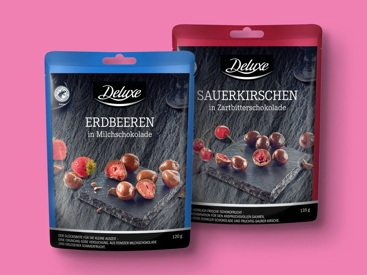 Bild 1 von Deluxe Knusprige Früchte, 
         135/125/120 g