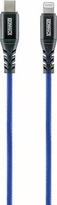 Schwaiger Sync und Ladekabel 1,2 m Apple Lightning königsblau 0697203872
