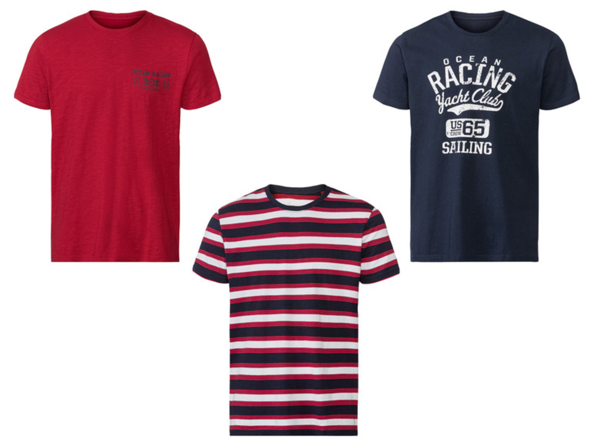 Bild 1 von LIVERGY® Herren T-Shirt aus reiner Baumwolle