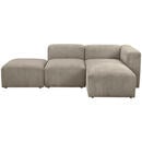 Bild 1 von Max Winzer Ecksofa, Taupe, Textil, 4-Sitzer, 250x160 cm, Goldenes M, Made in Germany, Rücken echt, Armteil rechts, Wohnzimmer, Sofas & Couches, Wohnlandschaften