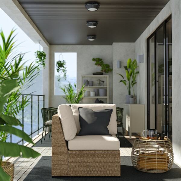 Bild 2 von SOLLERÖN  Eckelement mit Kissen