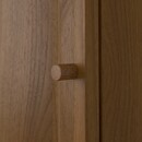 Bild 4 von BILLY / OXBERG  Regalkomb. mit Türen, braun Nussbaumnachbildung 160x106 cm