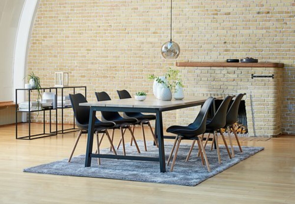 Bild 3 von Konsolentisch VIRUM 26x80 mit Ablage schwarz