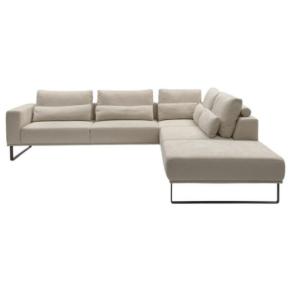 Bild 1 von Musterring Ecksofa, Natur, Textil, 6-Sitzer, Ottomane rechts, L-Form, 308x290 cm, Blauer Engel, Goldenes M, Dgm, Oeko-Tex® Standard 100, Fußauswahl, Lederauswahl, Stoffauswahl, seitenverkehrt erhä