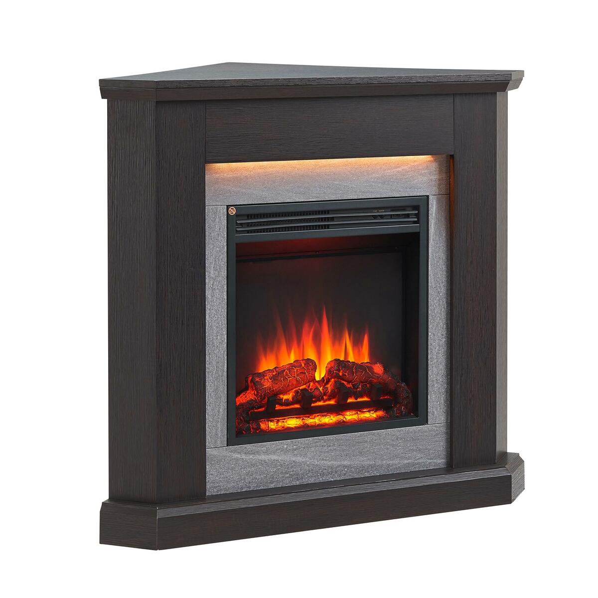 Bild 1 von ELEKTROKAMIN PEGASOS, Dunkelbraun