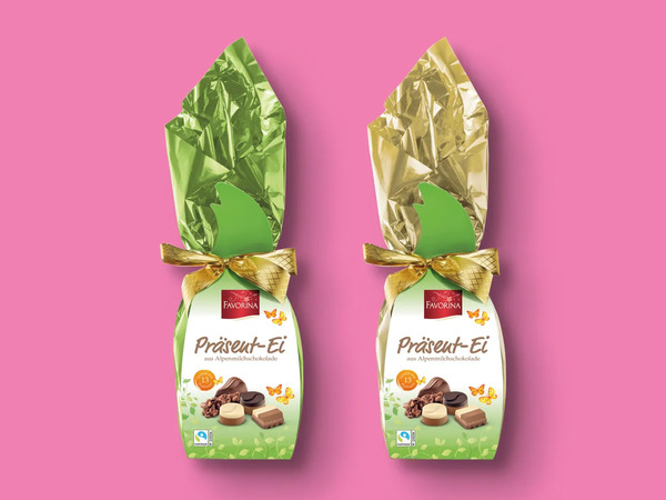 Bild 1 von Favorina Präsent-Ei mit Pralinen, 
         350 g