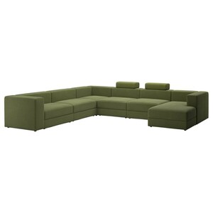 JÄTTEBO  Sofa, U-Form/7-sitzig