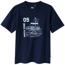 Bild 1 von Jungen T-Shirt mit Segelboot-Print DUNKELBLAU