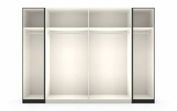 Bild 3 von MCA furniture - Schwebe- und Drehtürenschrank Luzern, anthrazit matt, 305 x 222 cm