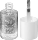 Bild 1 von trend !t up Glitter Top Coat Nagellack Shine Bright silber 010 Promo